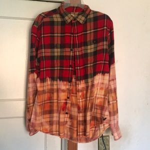 Custom Bleached Aeropostale Flannel